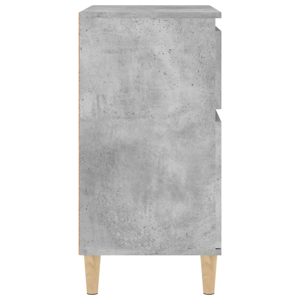 Credenza | Madia | Buffet da pranzo | Armadio da pranzo Grigio Cemento 60x35x70 cm in Legno Multistrato