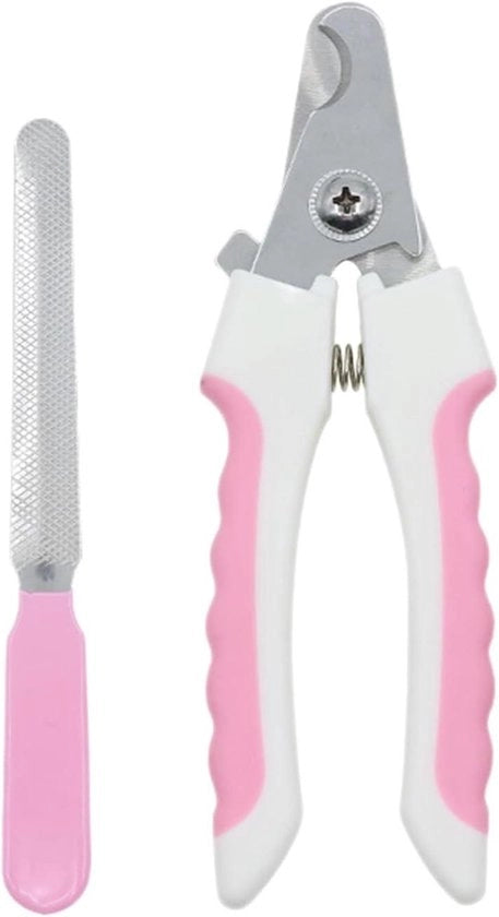 Tagliaunghie per cani e gatti con lima unghie - Trimmer unghie sicuro e professionale 

Modello: Allecto Plus