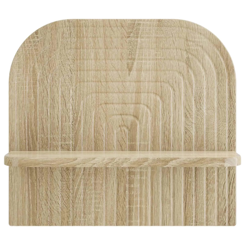 Scaffale da parete 2 pz Rovere Sonoma 41 x 13,5 x 37,5 cm 8014934