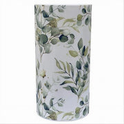 Trade Shop - Bicchiere Porta Spazzolino Dentifricio Accessori Arredo Bagno Fiori Foglie 87054 -