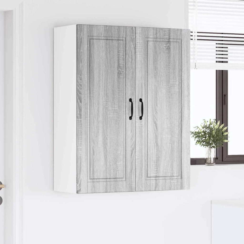 Armadietto a muro PORTO Grigio Sonoma 80 x 31 x 100 cm