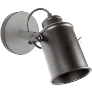 Riflettore Lampada Mobile Spot Da Soffitto Di Parete Nero E27 APP486-1C