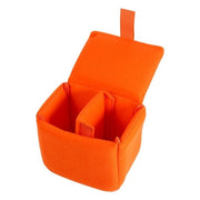Casco per fotocamera DSLR - Resistente allo shock - Ripiegabile - Materiale in velluto - Formato compatto - Protezione per fotocamera
