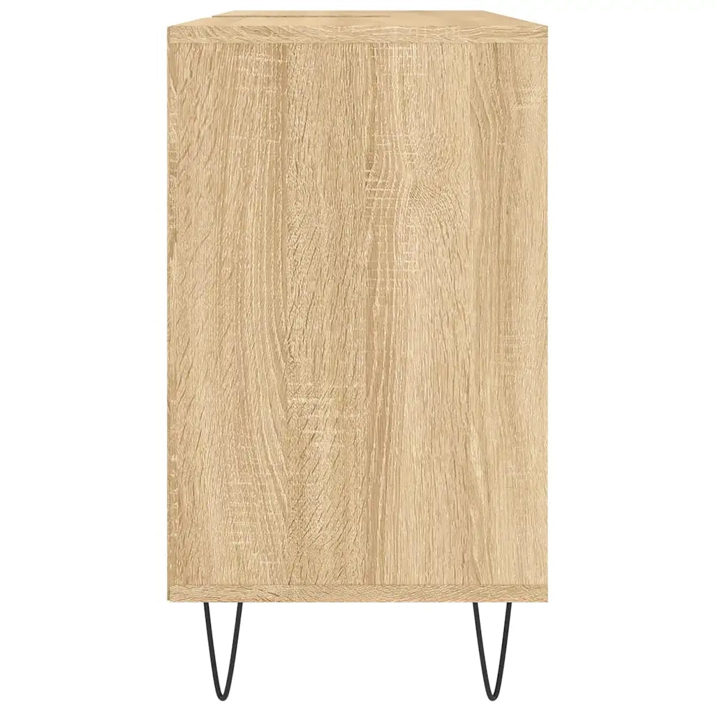 Mobile da Bagno Rovere Sonoma 80x33x60 cm in Legno Multistrato 831631