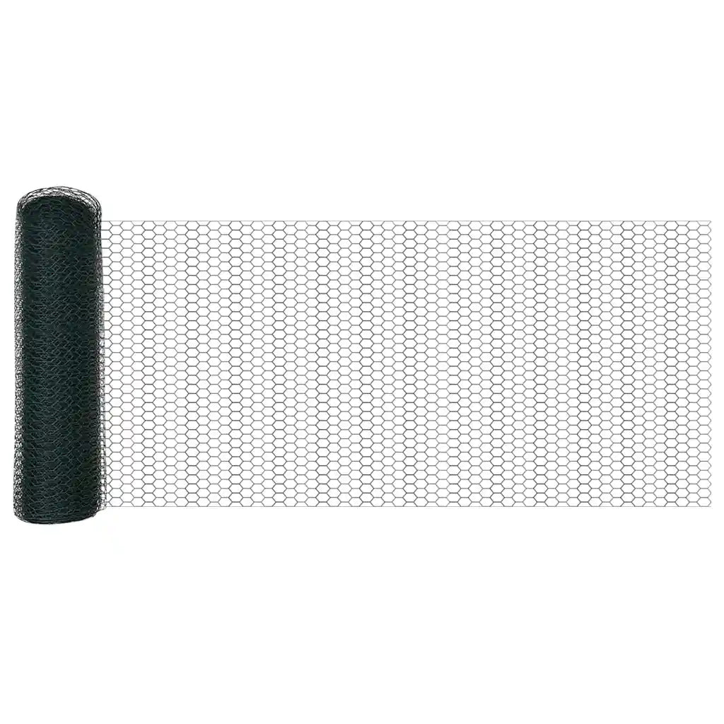 Palo della recinzione Verde 50 x 0,4 m (rete 13 mm)