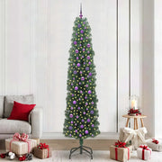 Albero di Natale artificiale con 300 LED Verde 240 cm 3394975