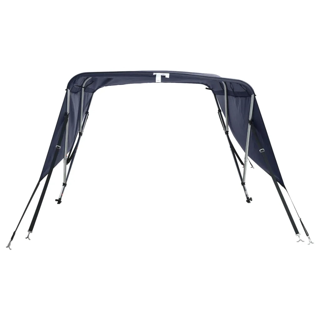 Bimini di Prua con Pareti Laterali 3 Archi 183x(137-152)x137cm 94818