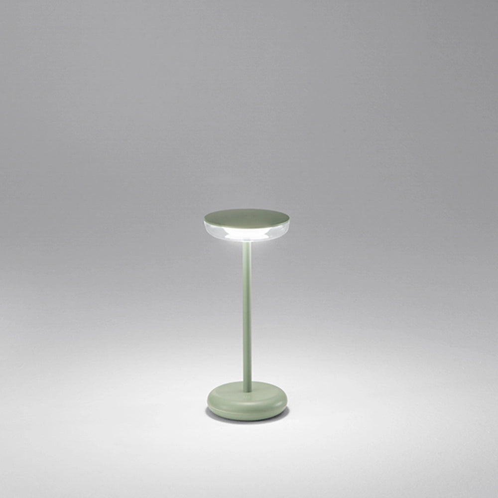 Lampada Tavolo Esterno Moderna Soap Acrilico Verde Led 1,5W 3000K