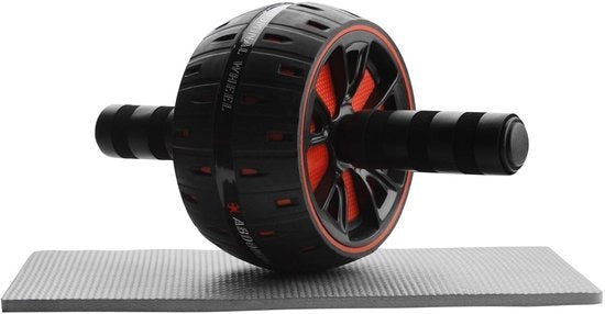 Tonerre Abdominal Trainer con manubrio antiscivolo - massima carico 150 kg - ruote larghe - materiali resistenti