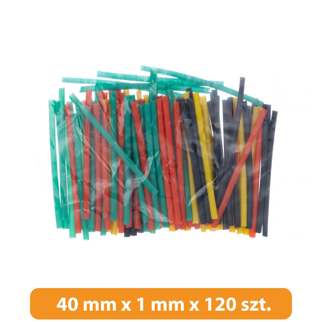 Set di Tubetti Termorestringenti Rosfix – 328 Pezzi | Poliolefina, 8 Dimensioni, 5 Colori