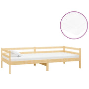 Divano letto | Sof¨¤ letto | Letto singolo con Materasso 90x200 cm Legno Massello di Pino