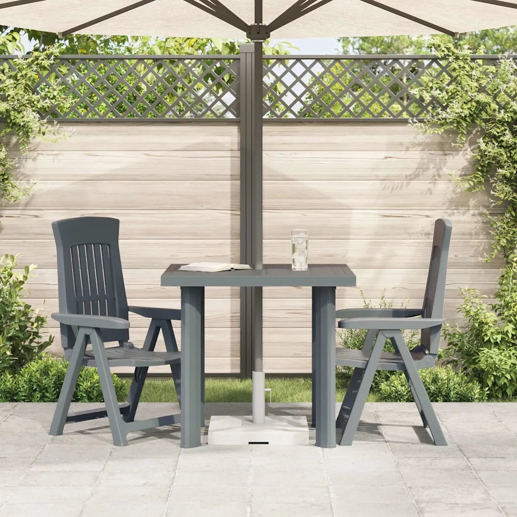 Tavolo da Giardino Verde 80x75x72 cm in Plastica cod mxl 34447