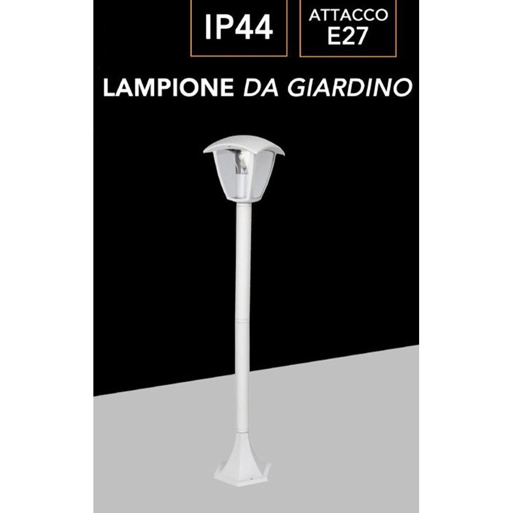 Trade Shop - Lampione Da Giardino 86 Cm Lanterna Da Terra Per Vialetti Con Attacco E27 Ip44 819pb-b860 -