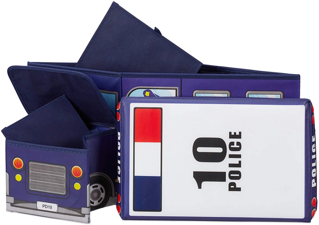 Pouf contenitore pieghevole/contenitore per giocattoli/pouf per bambini/sgabello/blu scuro 13_0002812_4