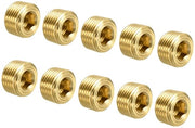 Flessibile a 3/8" NPT - 10 Stuks - Capo a 6 Viti - Resistente alla Corrosione - per HVAC/Sanitario - Bocchetta di Tubo