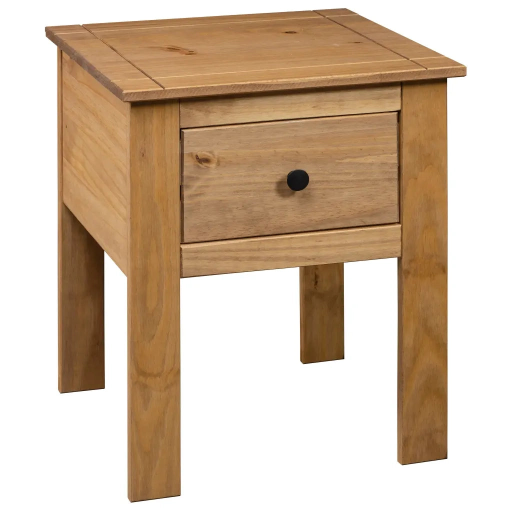 Comodino 46x40x57 cm in Legno di Pino Panama Range cod mxl 31012