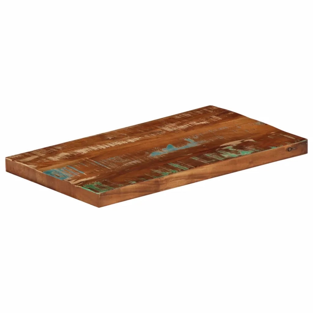 vidaXL Piano Tavolo 50x20x3,8 cm Rettangolare in Massello di Recupero