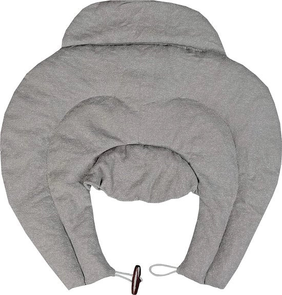 Cuscino per collo a forma di ciliegia con collo alto e collo a lusso – Riscaldante e rinfrescante – 100% cotone