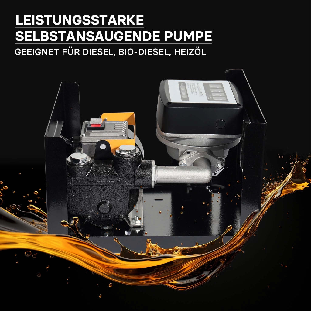 Distributore diesel gasolio con pompa autoadescante 230V/550W 50 l/min e pistola