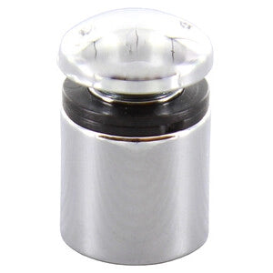 DISTANZIALE PER TARGA D 16XH15 MM CROMO LUCIDO- GS PLAST- 24,0 pz