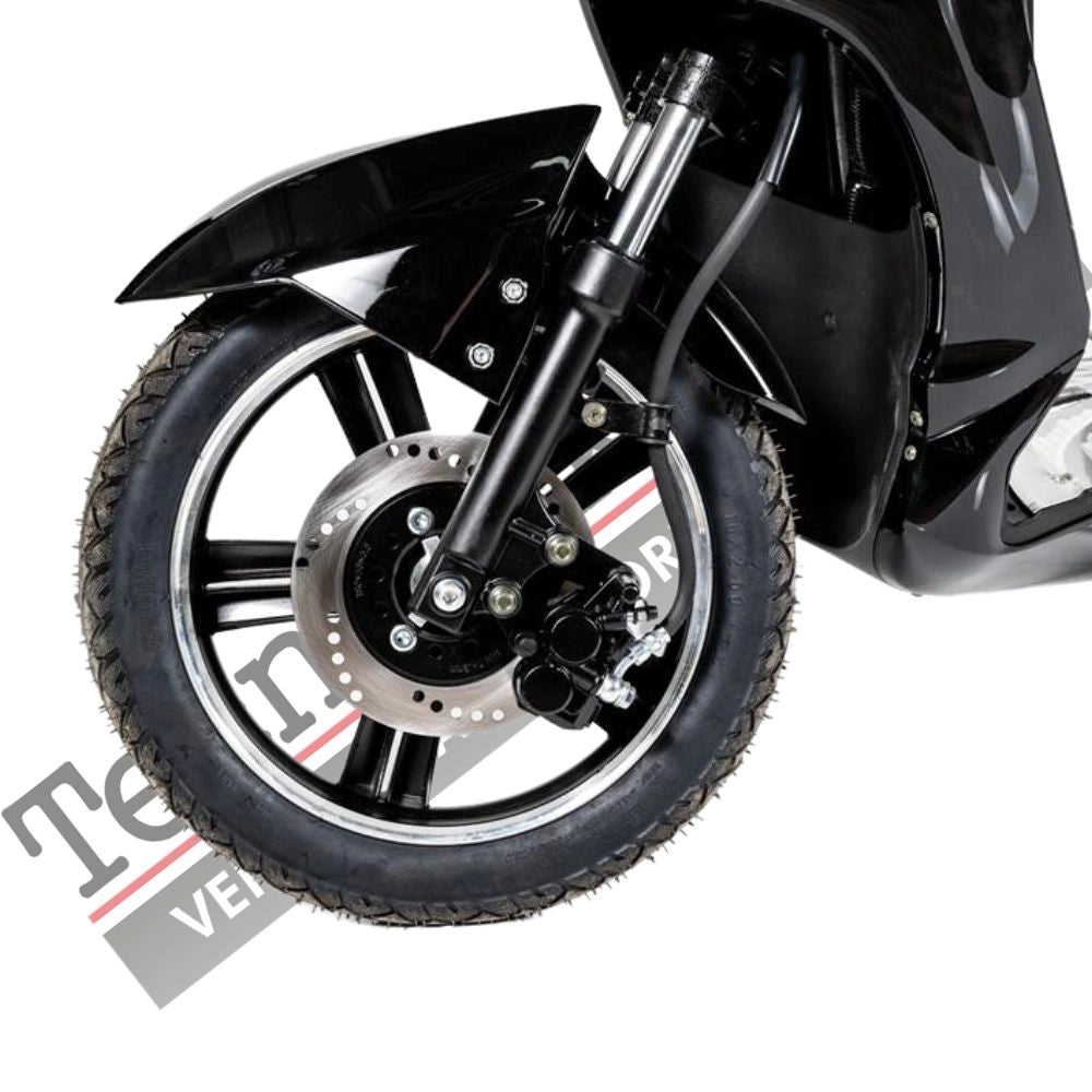 Bici Elettrica Scooter Z-TECH  ZT-09-FL 1000W 20Ah 60V Batteria Litio-Nero