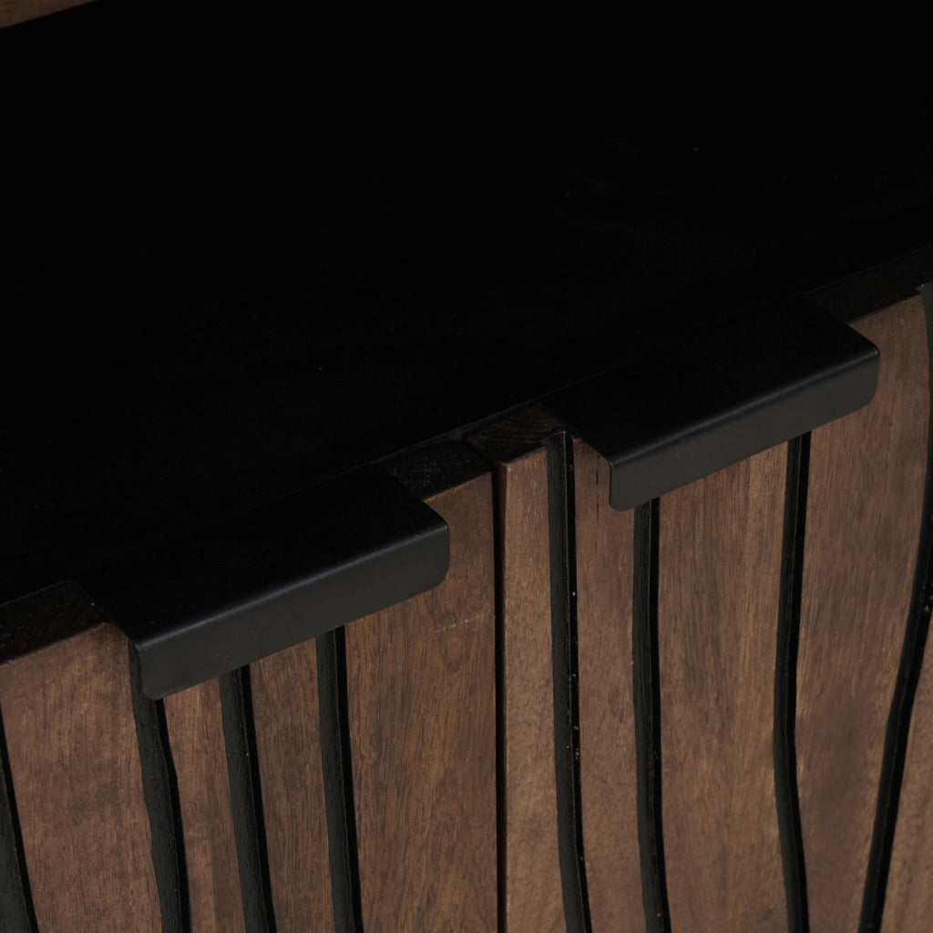 Buffet 60x33.5x75 cm in Legno Massello e Legno Compensato