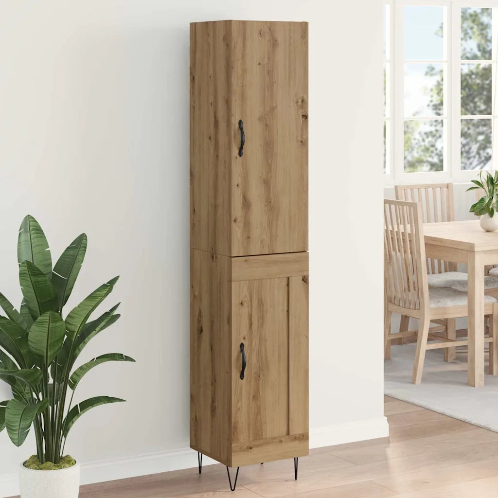 Credenza Rovere artigianale 34,5 x 34 x 90 cm Legno multistrato 3402727