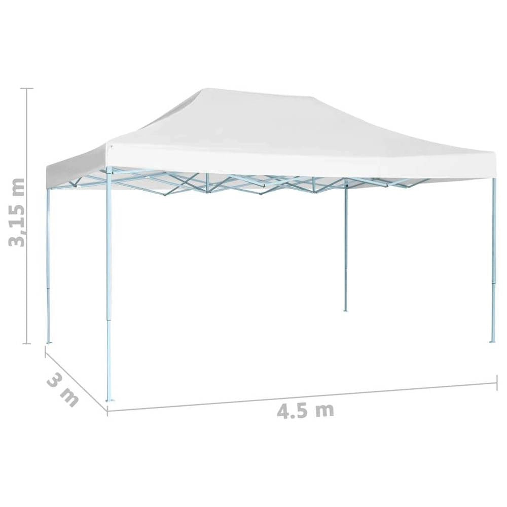 Foldable Party Tent 3x4.5 M White