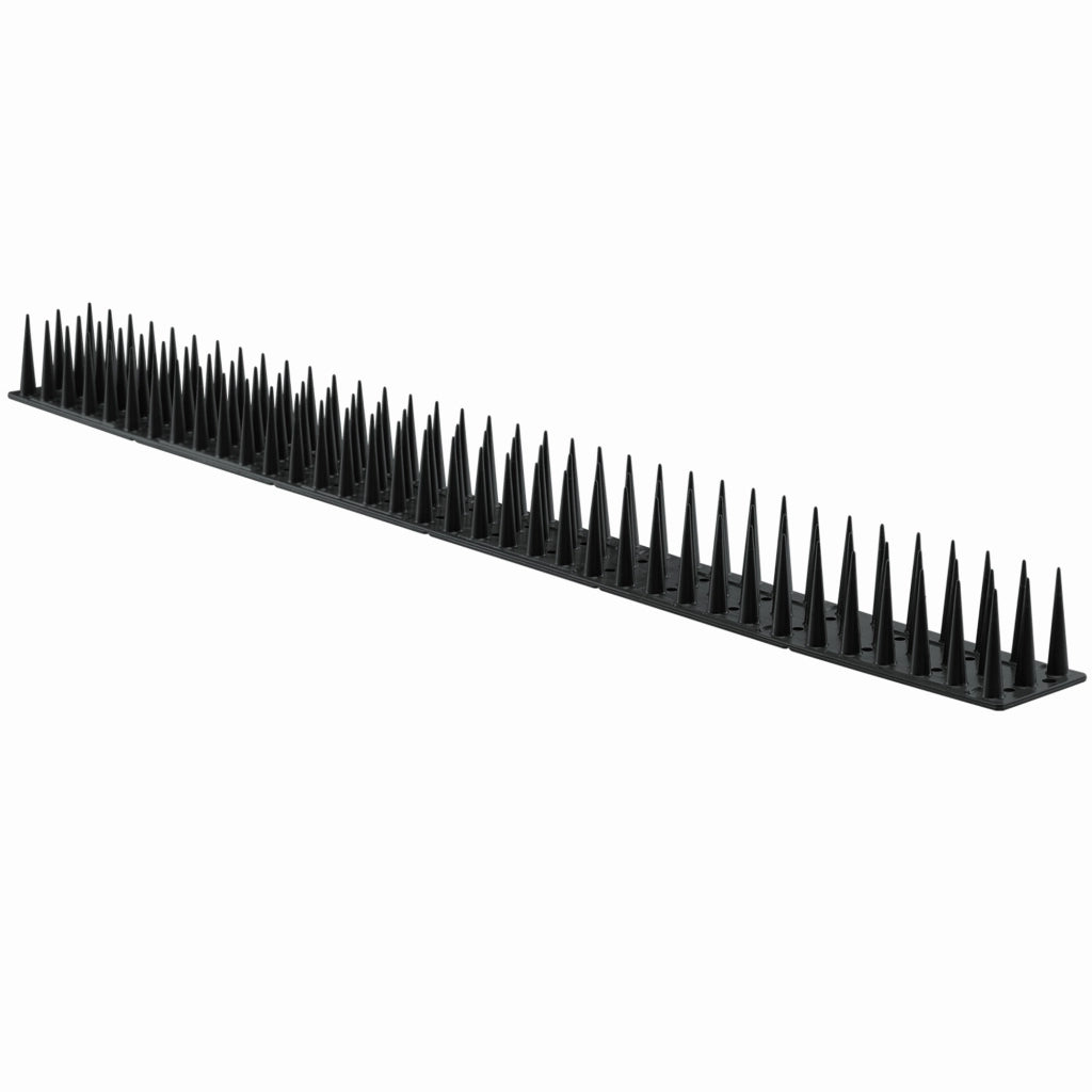 KADAX Punte dissuasive per uccelli e piccioni, striscia di plastica resistente e densa da 51 cm.