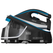 Black+decker BXSS2401E Ferro da stiro con caldaia 2400W vapore continuo 200g-min serbatoio 1.5L piastra ceramica colore Nero