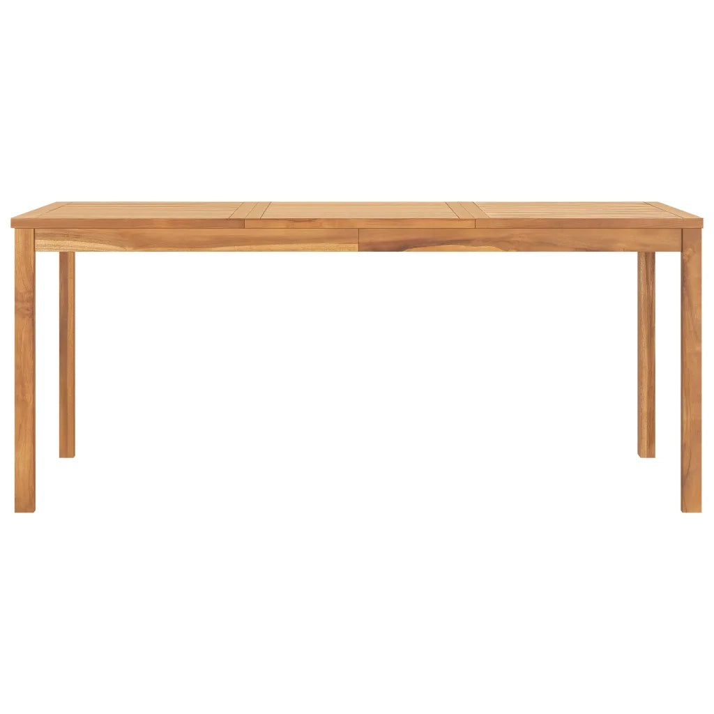 Set da Pranzo per Giardino 5 pz in Legno Massello di Teak 3157919