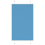Tenda Plissettata Blu 70x100 cm Larghezza Tessuto 69,4 cm