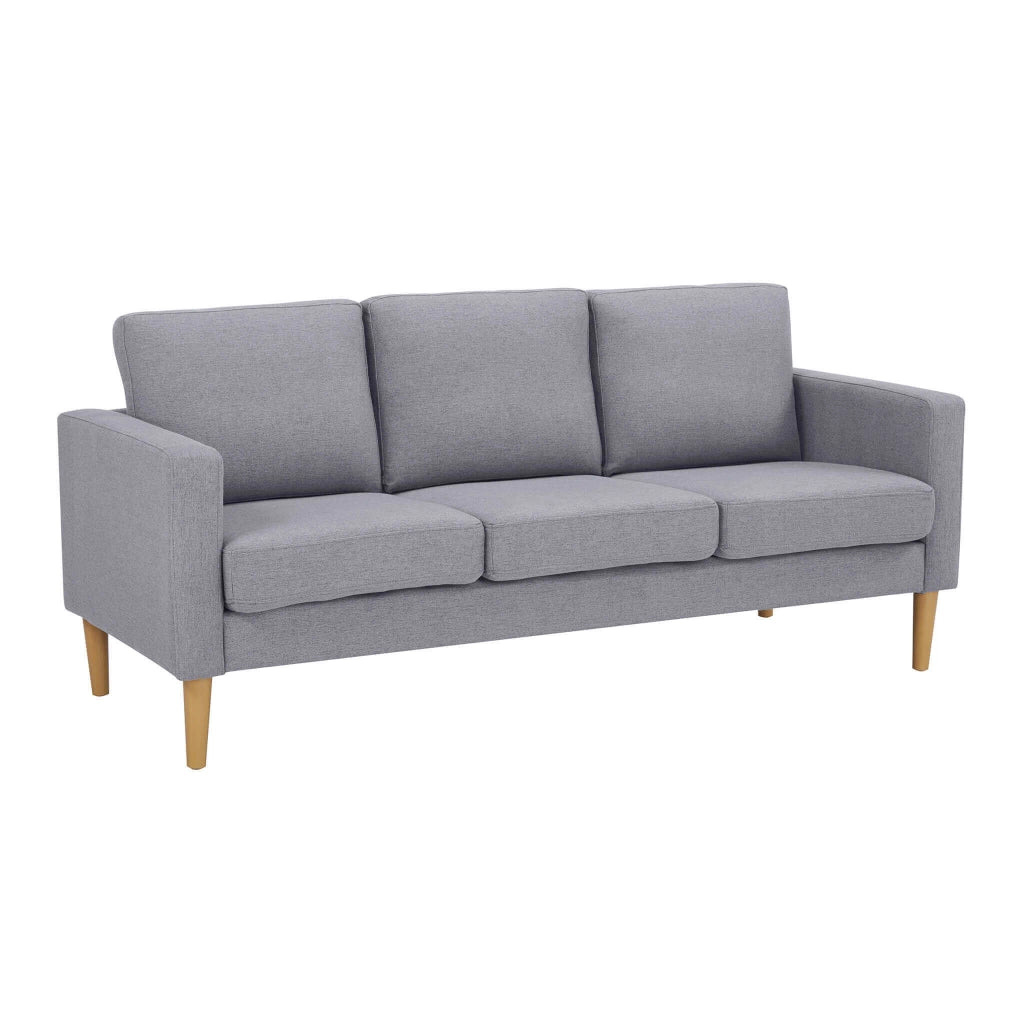 Divano 3 posti Scandinavo in Tessuto cm 177x73x82 - MANU