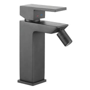 RUBINETTO MISCELATORE MONOCOMANDO PER BIDET NERO OPACO SERIE GREEN 2.0 NERO OPACO    Idroweb