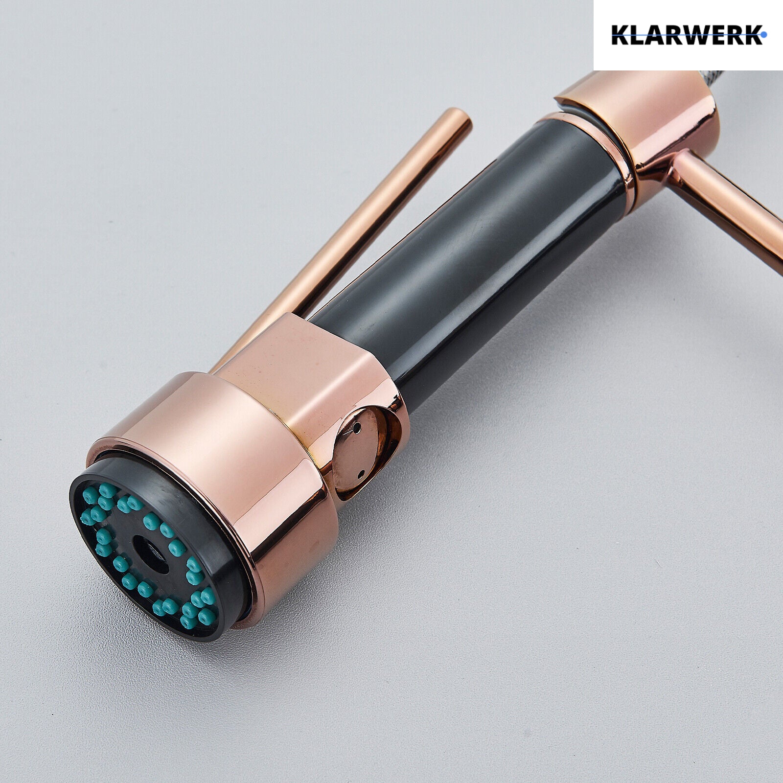 Bjorn | Rubinetto cucina Gastronomy rosegold Due docce | Rubinetto cucina professionale acciaio inossidabile | Ristorante doppio lavello