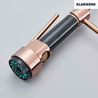 Bjorn | Rubinetto cucina Gastronomy rosegold Due docce | Rubinetto cucina professionale acciaio inossidabile | Ristorante doppio lavello