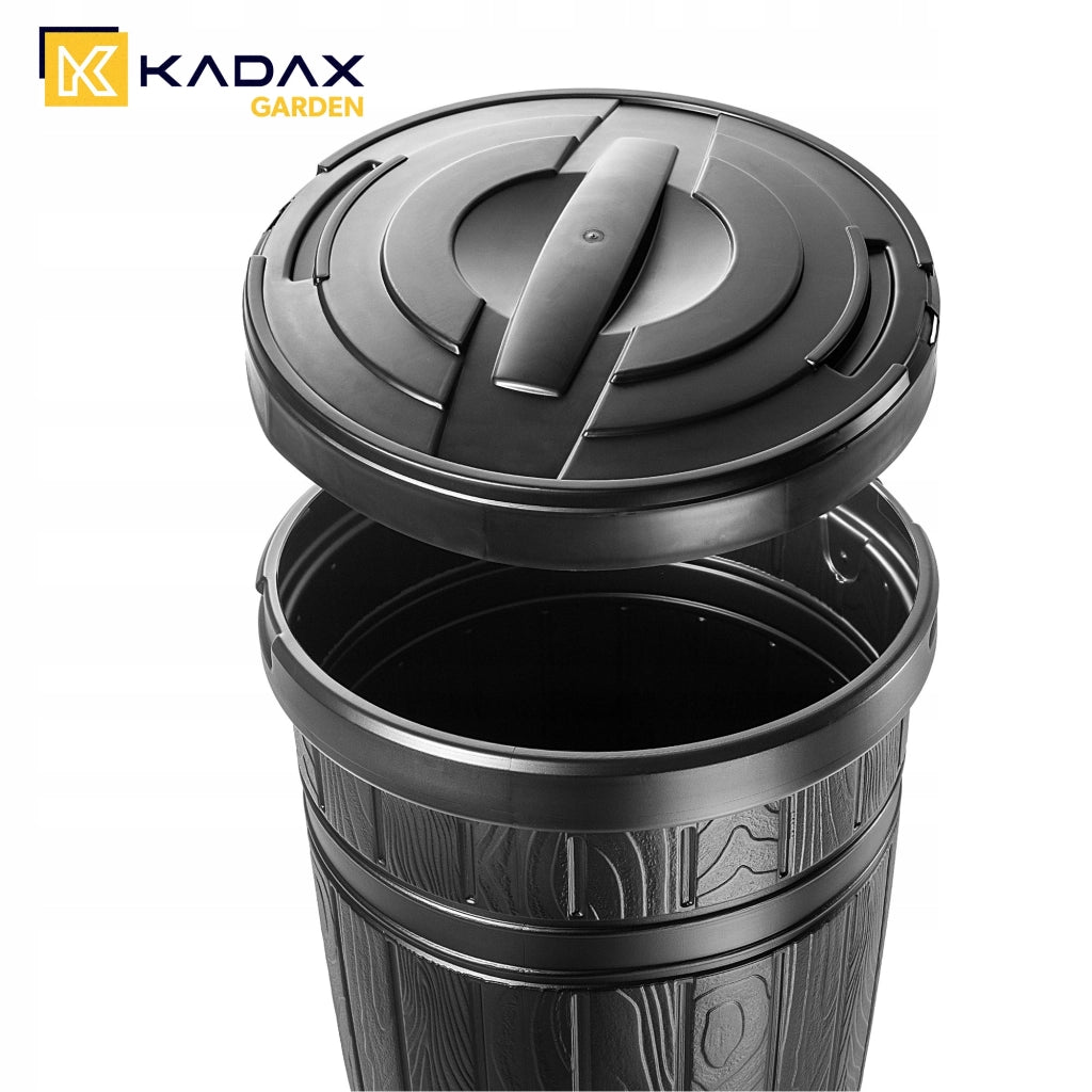 Serbatoio per acqua piovana KADAX da 265 litri con rubinetto.
