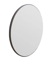 Specchio in legno "Ozze" - 60 x 60 cm - Nero