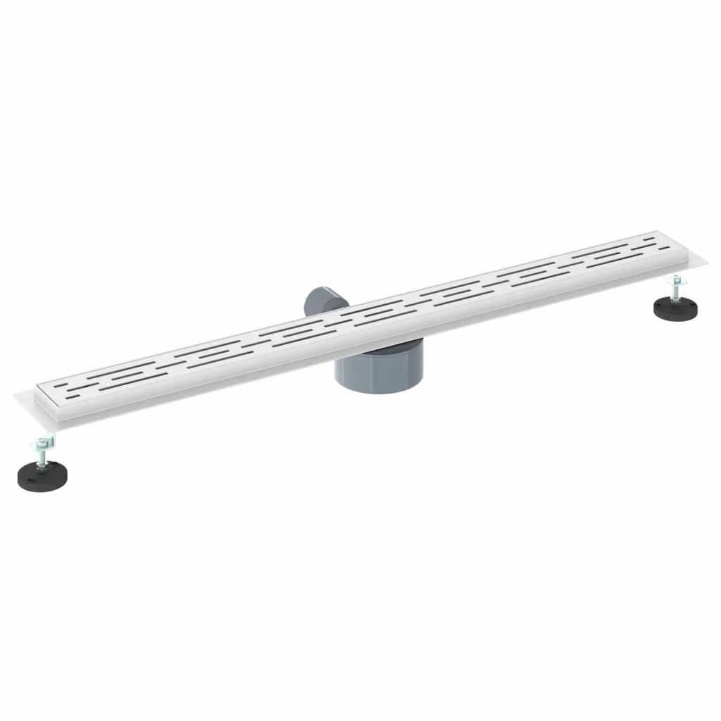 Scarico doccia con copertura in vetro e sifone a 360° 90 cm