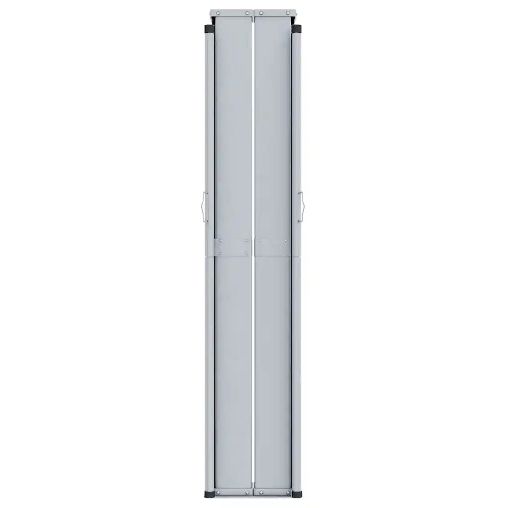 Tenda da Sole Laterale Retrattile Nera 220x1000 cm