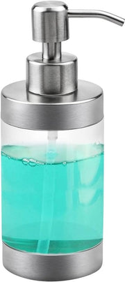 Dispensatore di Sapone Liquido - Acciaio Inossidabile e Acrilico - 350 ml