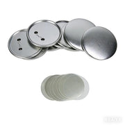 Set di Spille a Bottone 100 Pezzi - Piastrina Rotonda - Superficie Lucida - Fai da Te - Materiale per Ricamo Creativo - Regali Unici