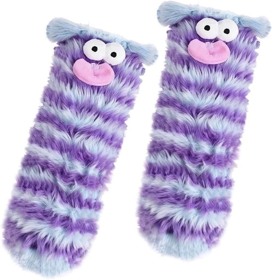 Calze Fuzzy per l'Inverno, Ideali come Regali di Natale per Donne e Ragazze