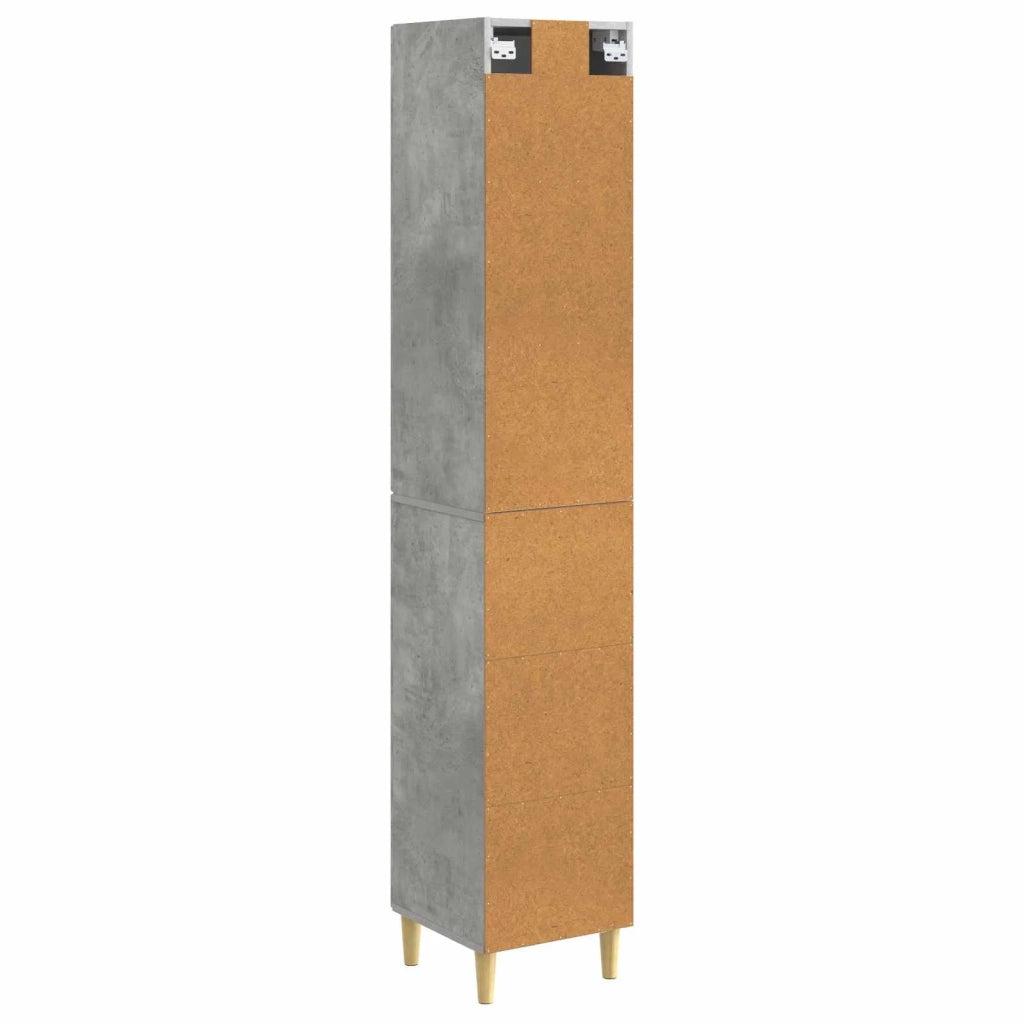 Set di armadi 2 pcs Grigio Cemento 33 x 34,5 x 90 cm 3416730