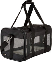 Sedia per animali morbida per cane e gatto nero medio 42 x 24 x 25 cm (L x A x H) - AMZSC-002