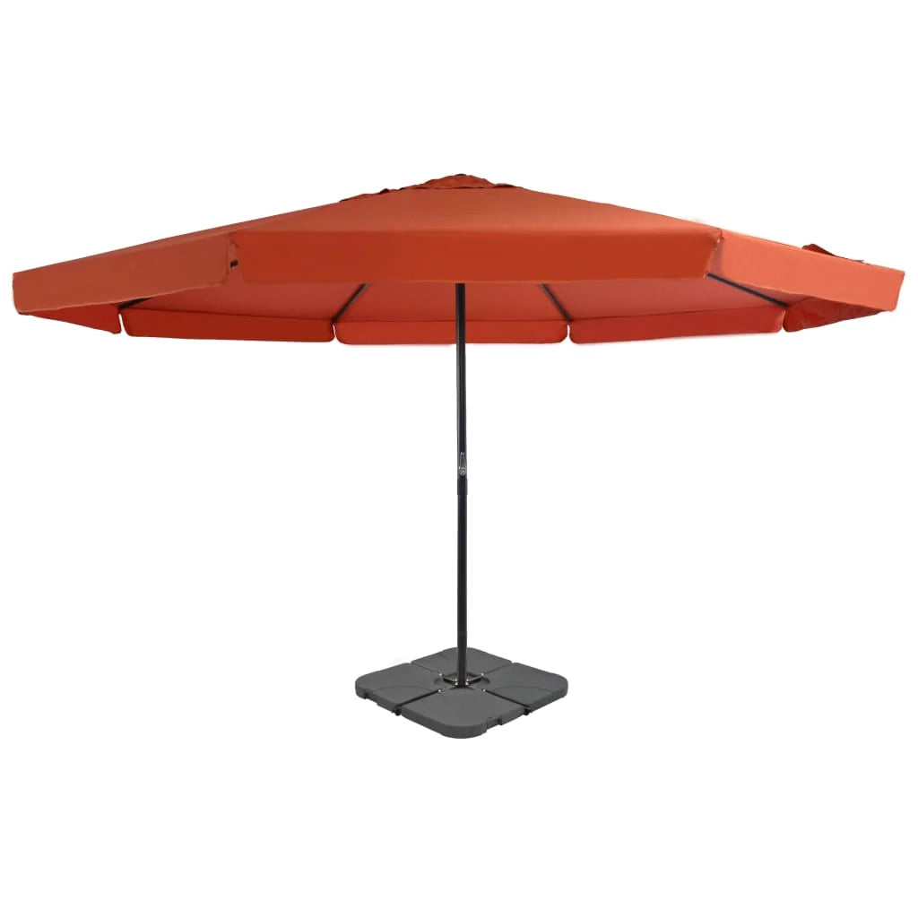 Ombrellone XXL con base portatile diametro 5 m terracotta 02_0008060