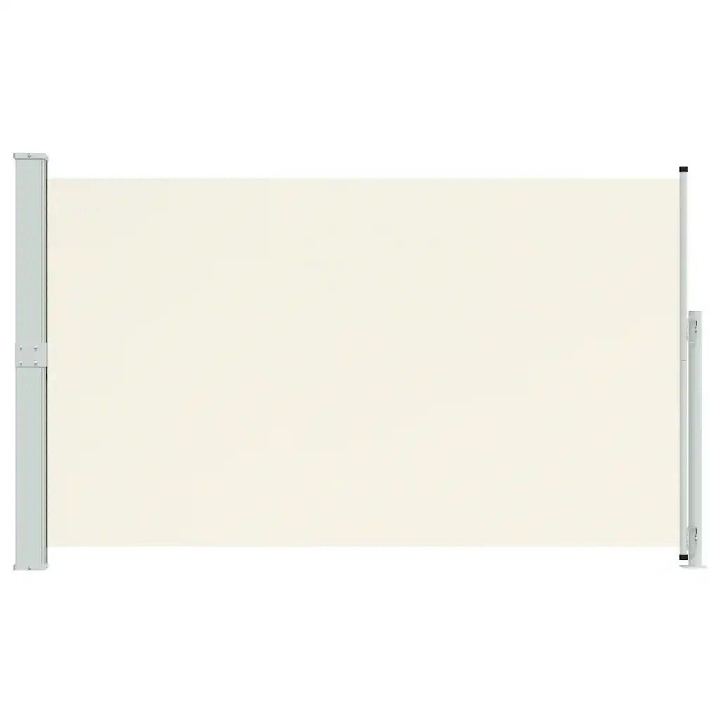 Tenda Laterale Retrattile per Patio 180x314 cm Crema 313400