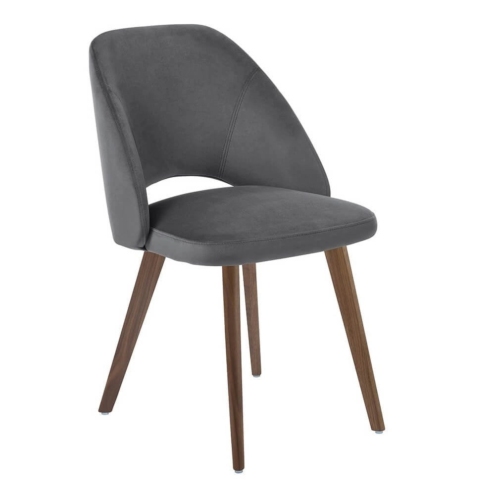 Set di 2 sedie in tessuto idrorepellente moderne - RYNEL