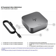 Hp thunderbolt 4 ultra 180w g6 dock - 9X481UT#ABZ