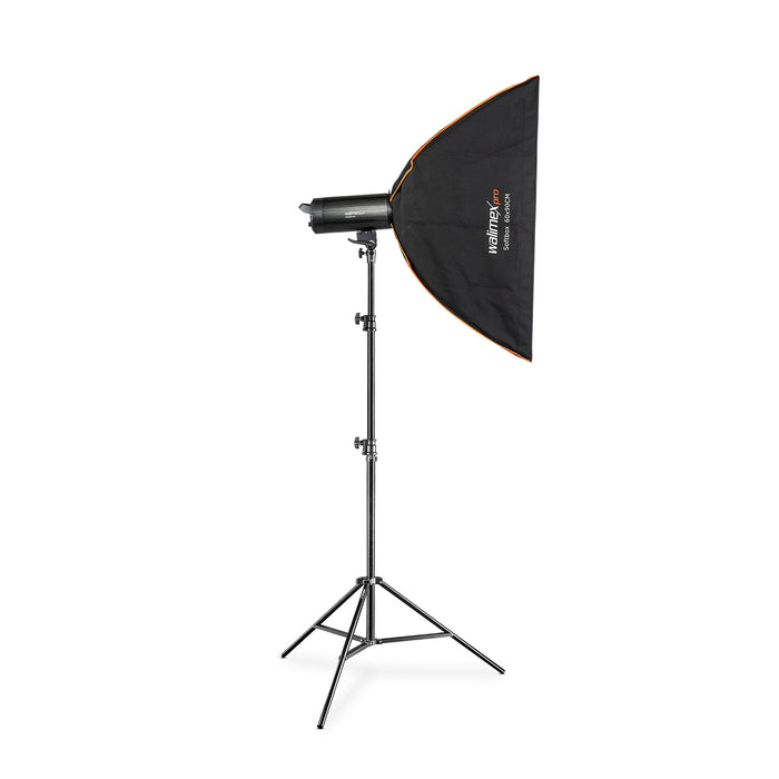 Stager 400 HSS set flash fotografico da studio, luce LED da 400 W per foto e video, con softbox stativo luci e accessori
